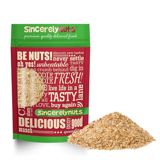 Sincerely Nuts ??Natural Almond Flour Meal | 1 Lb. Bag | Fine Grain | Low Calorie, Low Sodium, Vegan, Gluten Free | Gourmet Kosher Snack Food | Source of Fiber, Protein, Vitamins and Minerals