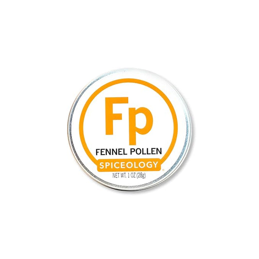 Spiceology – Fennel Pollen – Sweet & Aromatic Wild-Harvested Spice with Notes of Licorice – Gourmet Finishing Spice for Pork, Chicken, Fish, Vegetables, Sausage & More – 1.2 oz