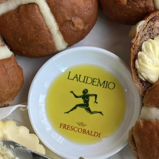 Frescobaldi Laudemio Extra Virgin Olive Oil, 8.45 FL Oz, 250ml, 2 Pack, Premium, Award Winning Product of Tuscany, Italy, Fruity & Peppery Flavor, Smooth & Robust Low Acidity, Rich in Polyphenols