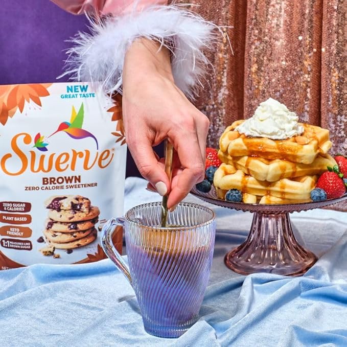 Swerve Ultimate Sugar Replacement Sweetener, Brown Sugar Substitute, Keto Friendly, Zero Calorie, Zero Sugar, Non-Glycemic, Gluten Free, 12 ounces (Pack of 2)