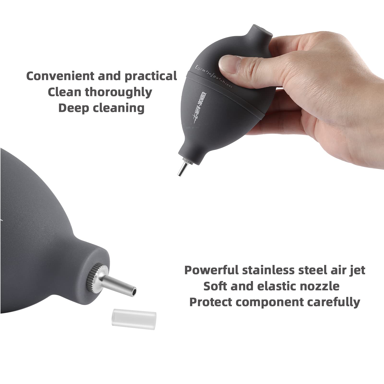 MHW-3BOMBER Air Blower and Coffee Grinder Cleaning Brush, Coffee Machine Cleaning Tool Set, Air