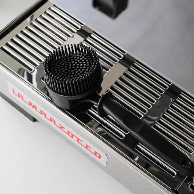 watchget Silicon Espresso Coffee Machine Cleaning Brush Professional Design for 360ì§?Cleaning of espresso Group Head Detachable Silicon Bristles for 58mm Grouphead