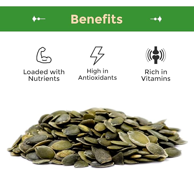Sincerely Nuts - Raw Unsalted Shelled Pepitas Pumpkin Seeds | Healthy Antioxidant All Natural Snack Food or Toppings | Vegan, Kosher, Gluten Free Food | High in Protein | Bulk 5lb. Bag