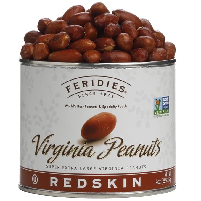9 oz Can Redskin Virginia Peanuts