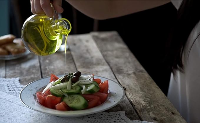 Ancient Foods Keros Greek Organic Extra Virgin Olive Oil ??Cold Pressed Olive Oil from Greece, High Phenolic Organic Olive Oil from 1000 Year Old Trees (101oz, 3L)