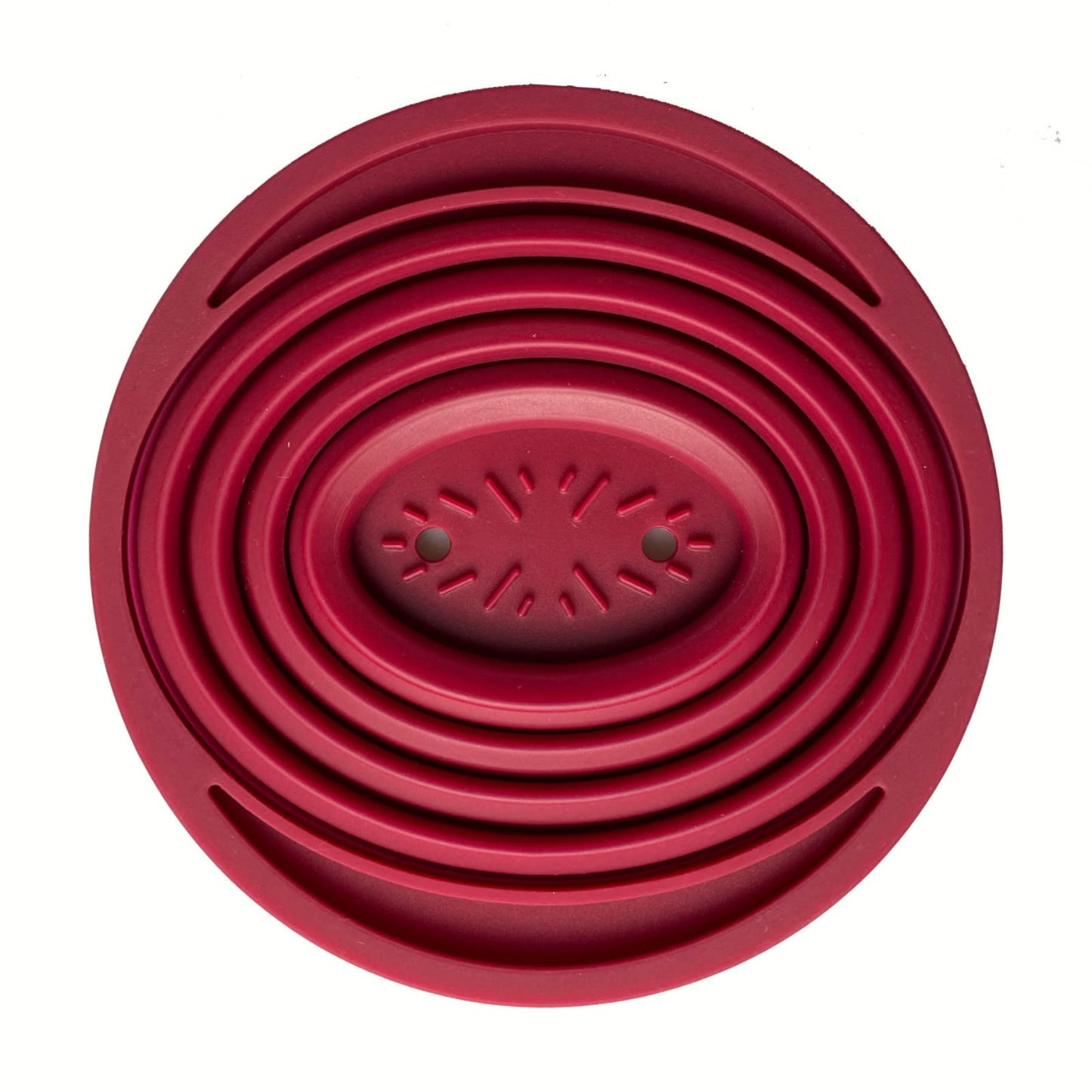 Attsky Collapsible Pour Over Coffee Dripper for Camping, 2-Pack, Red