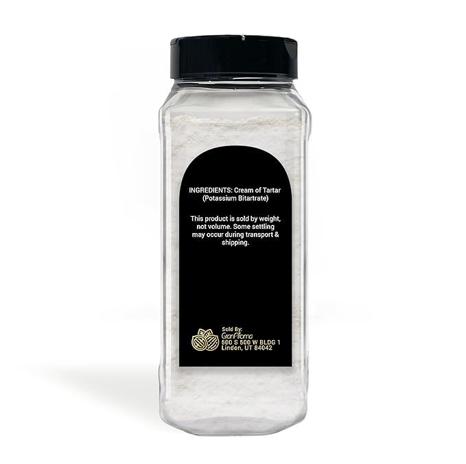 GranAroma Cream of Tartar, Kitchen Staple, Cakes & Cookies, Stabilizing Agent (2 Pound)