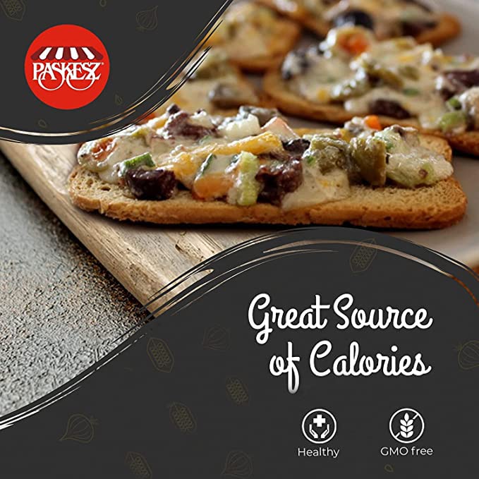 Only Kosher Candy Melba Toast Flatbread Crackers Classic Sesame Kosher Parve with No Artificial Flavor, Fresh Natural Ingredients, Kosher Certified Delicious Snack Crackers (Pack of 5)