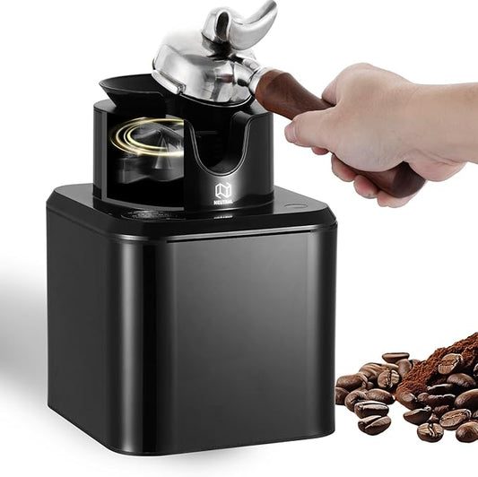 NUETRAL NS300 Electric Portafilter Cleaner-Automatic Coffee Grounds Cleaning Machine-Knock box for Espresso coffee-Espresso Puck Sucker-Innovative Espresso Machine Accessories(Desktop)