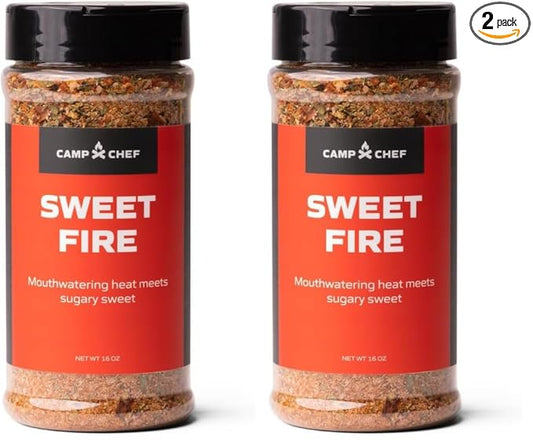 Camp Chef Sweet Fire Seasoning 11 oz Net Wt (Pack of 2)