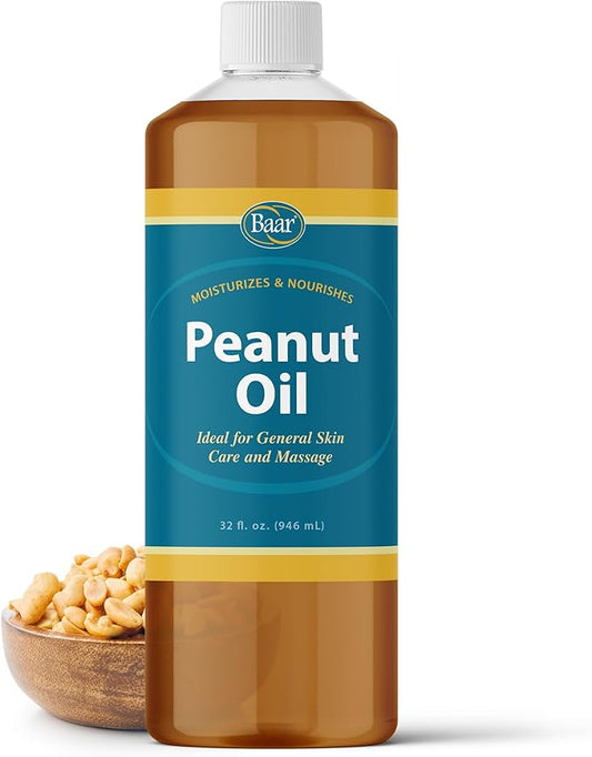 Baar Refined Peanut Oil (32 Ounces)
