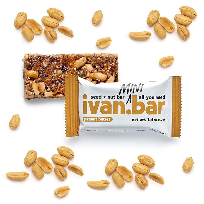 Protein Packed Energy Snack Bar | Provides Healthy Energy | Vegan, All Natural Ingredients | Soy, Dairy & Gluten Free (1.4 Ounce (Pack of 15 Bars), Peanut Butter)