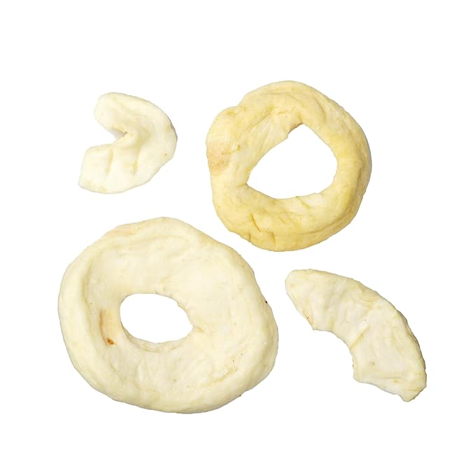 Dried Apples, 1 Pound Bag Dried Apple Slices, Dehydrated Apples Rings, Dried Fruit, The Hampton Popcorn & Candy Company