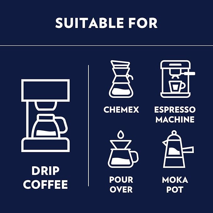 Lavazza Dek Filtro Whole Bean Coffee Medium Roast 1.1LB Bag ,Authentic Italian, Blended and roasted in Italy, Roasted cereals and barrique aromatic note, Nut Free