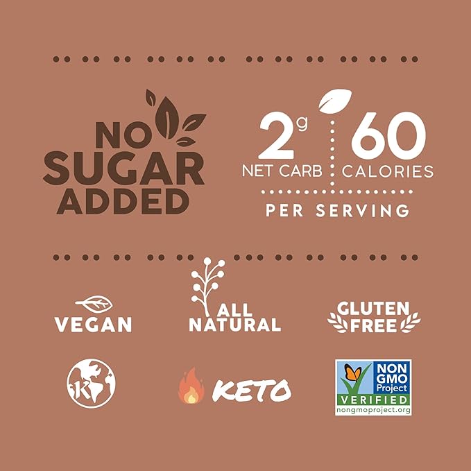 Keto Peanut Butter Crumbs Topping | Cocoa Crunch | No added Sugar, Non-GMO, Plant-Based, Gluten-Free, Vegan, Kosher 10.5 oz Jar