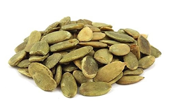 Dry Roasted Pepitas/Pumpkin Seeds with Himalayan Salt (2 Lbs.) - Roasted to Perfection in Small Batches for Added Freshness - Vegan & Keto Friendly - Farm Fresh Nuts Brand
