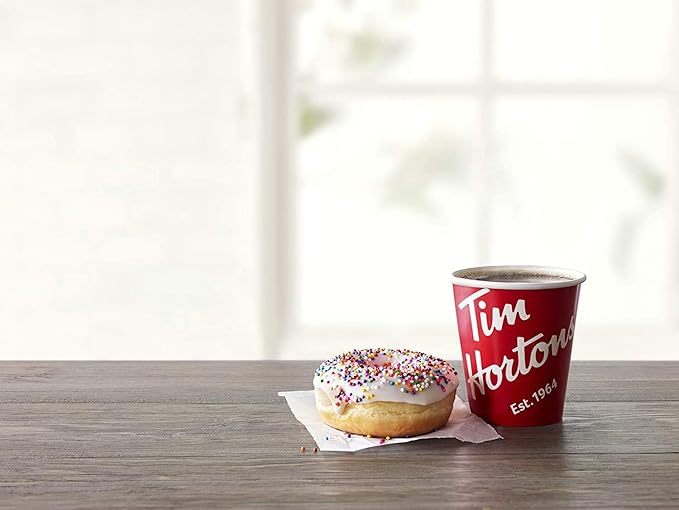 Tim Hortons Original Blend, Medium Roast Ground Coffee, Canada???Favorite Coffee, Made with 100% Arabica Beans, 32.8 Ounce Canister