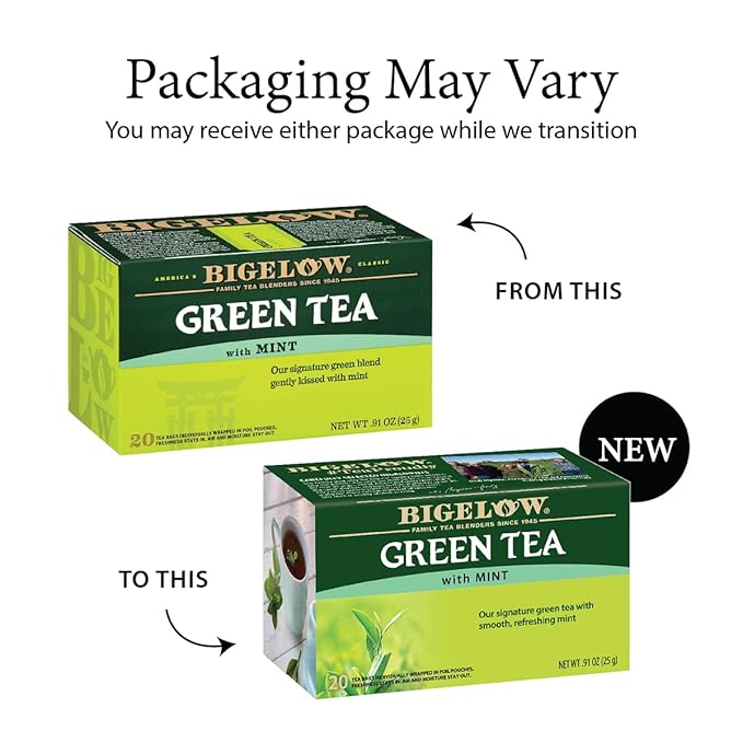 Bigelow Tea Green Tea with Mint, 20 ct