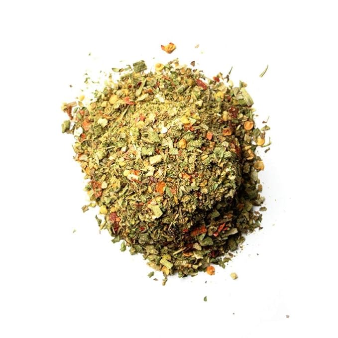 Spiceology & Derek Wolf - Garlic Herb - Argentinian-Inspired BBQ Rub - Barbeque Spices and Seasoning Blends - Use On: Lamb, Chicken, Chimichurri, Shrimp, Eggs and Vegetables - 18 oz