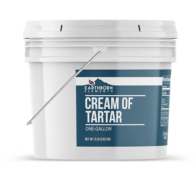 Earthborn Elements Cream of Tartar (1 Gallon), Baking Ingredient, Non GMO