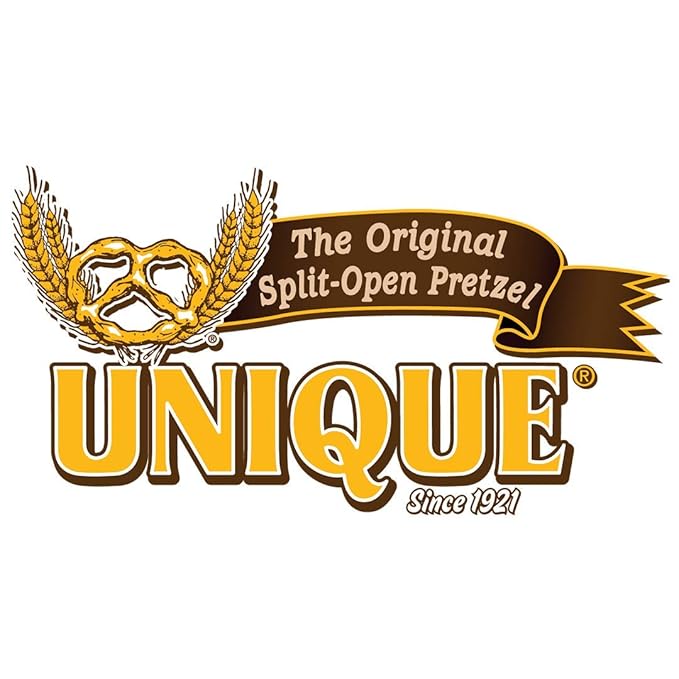 Unique Pretzels - Sprouted Splits Pretzels, Homestyle Baked, Certified OU Kosher and non-GMO, 8 Ounce Bag