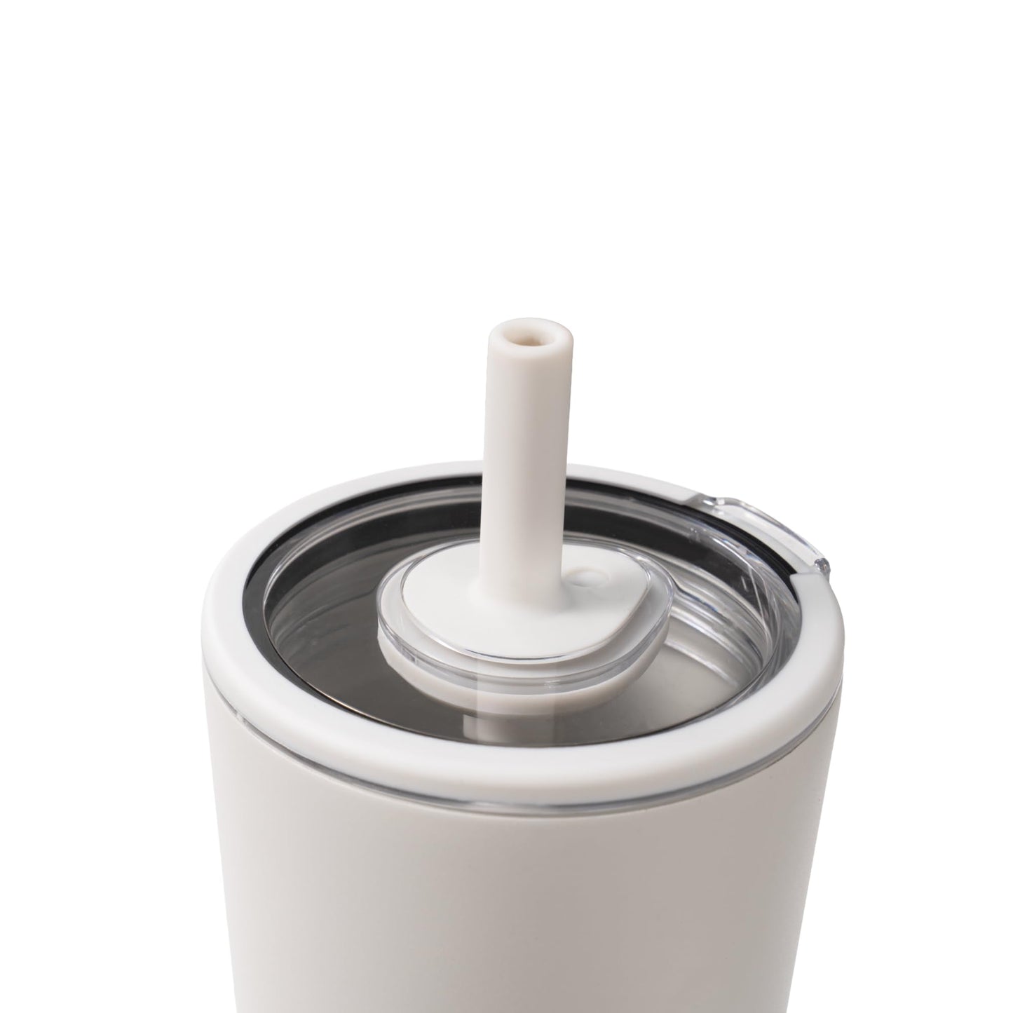 HydroJug Everyday Tumbler 20 oz, Ceramic-Lined Straw Cup, Linen