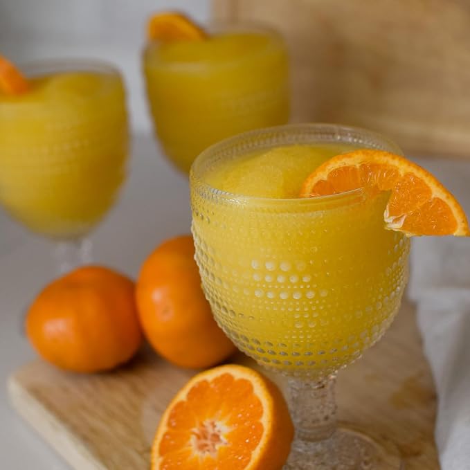 Frozen Cocktail Drink Mix - Makes 10 Mimosa Slushies - Drink Powder Pouches for Alcohol - All Natural Low Sugar Mixer, No Blender Needed