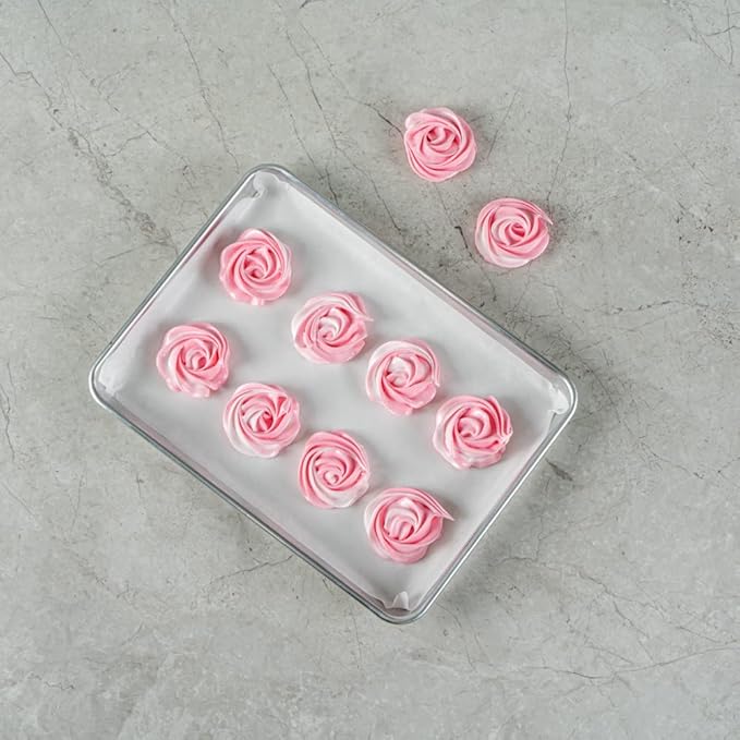 Restaurantware Pastry Tek 9 x 12 Inch Parchment Paper Sheets 1000 Greaseproof Baking Sheets For Oven - Pre-Cut Double-Sided Silicone Coating White Paper Nonstick Baking Sheets Quarter-Size