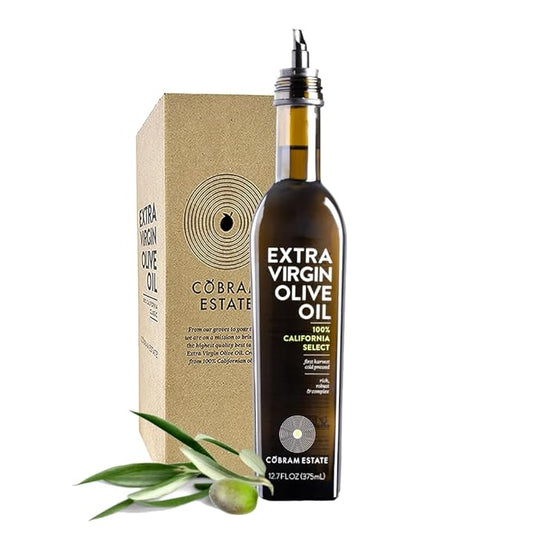 Cobram Estate California Select Extra Virgin Olive Oil, First Cold Pressed, Non-GMO, Keto Friendly
