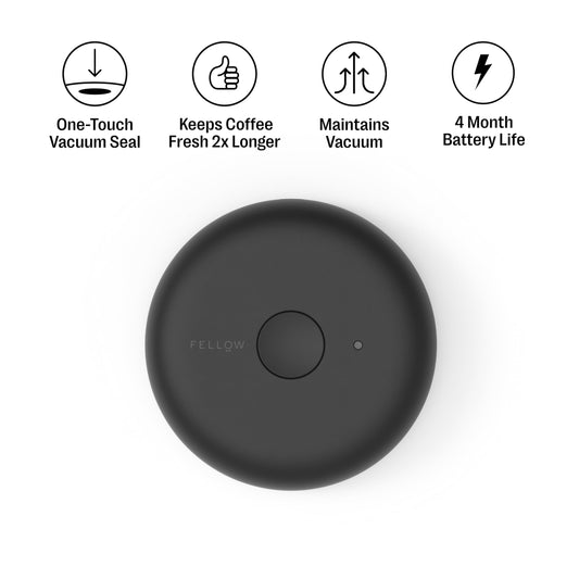 Fellow Atmos Electric Vacuum Coffee Canister 0.7L - Auto-Seal Steel