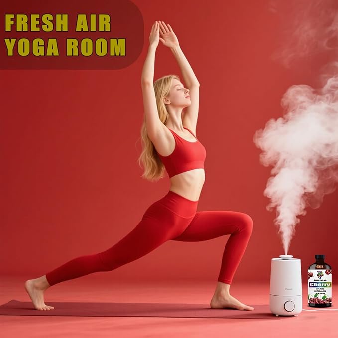 Cherry Essential Oil (4 oz / 120 ml) ??Cherry Oils for diffusers, humidifiers, Home Baths, Cleaning Products, Yoga, DIY Soaps and DIY Scented Candles