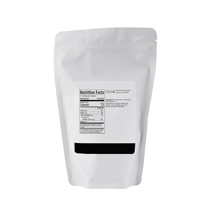 Minimalist Light Brown Sugar, Ideal for Baking and Sweetening, Packaged in a Resealable Bag (1 Pound)