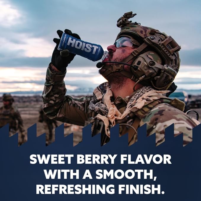 HOIST Premium Military Hydration Electrolyte Drink, Powerful IV-Level Hydration, Clinically Proven