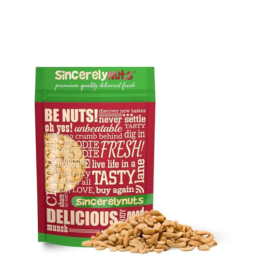 Sincerely Nuts ??Cashew Pieces Roasted and Salted | Five Lb. Bag | Deluxe Kosher Snack Food | Healthy Source of Protein, Vitamin & Nutritional Mineral Content | Gourmet Quality Vegan Nut