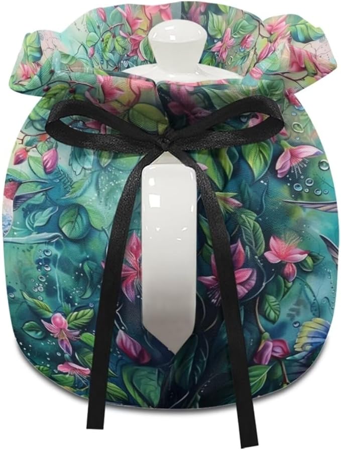 Hummingbird Tea Cozy for Teapot Insulated Floral Tea Pot Cozy for Keeping Warm Teapot Cover Kettle Kitchen Dust Cover for Gift Teapot Cozy