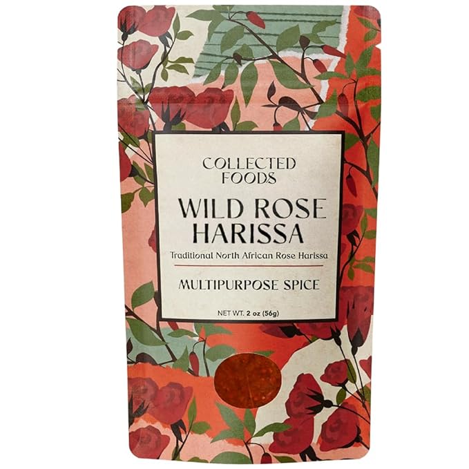 Premium Rose Harissa Spice Blend – Small-Batch Moroccan Seasoning with Chiles & Rose Petals by NYC Chefs – Great for Meats, Veggies, Stews, Marinades – 2 oz – As Seen in Bon Appétit