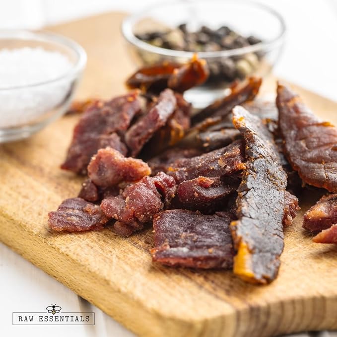 Raw Essentials Curing Salt No. 1 ??6.25% Sodium Nitrite for Curing Meats ??Ideal for Bacon, Sausage, Jerky, Ham, and Corned Beef ??Great for Brining & Pickling ??Vegan ??19 Ounce Bottle