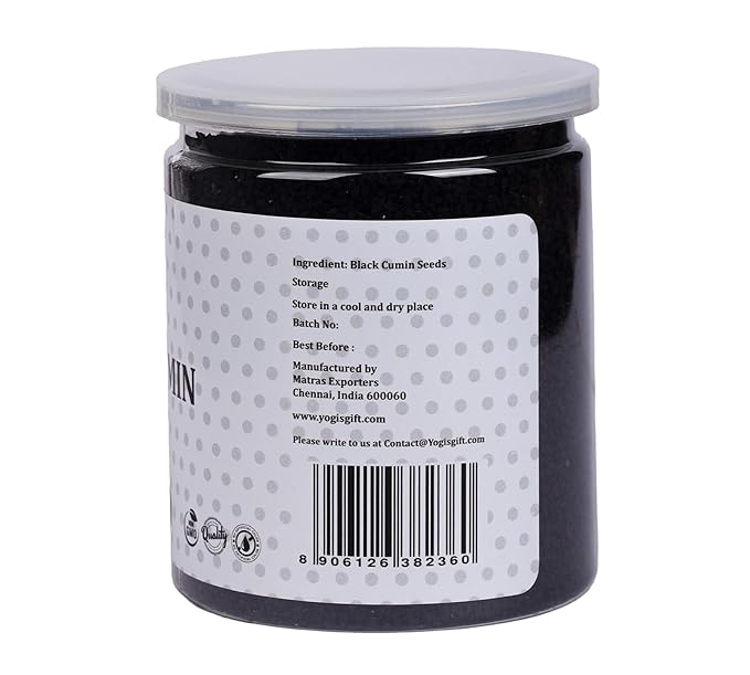 Black Cumin Seeds 10oz, Nigella Sativa, 100% Pure & Natural, Premium Quality Kalonji Seeds, Perfect for Seasoning, Cooking, Sprouting & Herbal Uses - By Yogi?셲 Gift짰