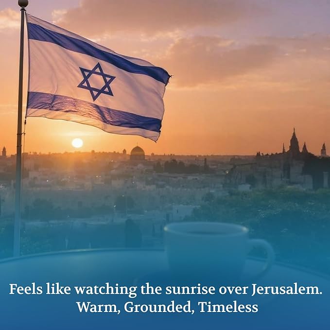 Iron Dome Coffee ??Jerusalem Sunrise Medium Roast Ground Coffee ??Smooth and Balanced 12oz Bag ??Freshly Roasted, Ground Coffee ??Inspired by the Warmth and Heritage of Jerusalem