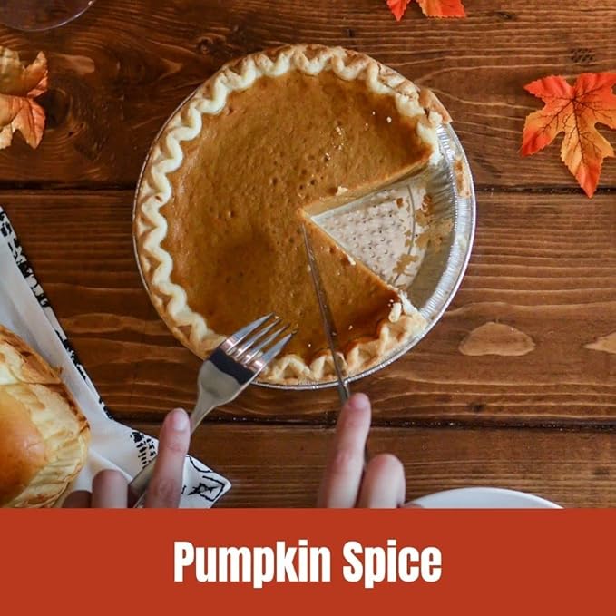 Door County Coffee Pumpkin Spice Flavored Decaf Coffee Ground - 8 oz Bag - Medium Roast - Cinnamon & Nutmeg Flavored
