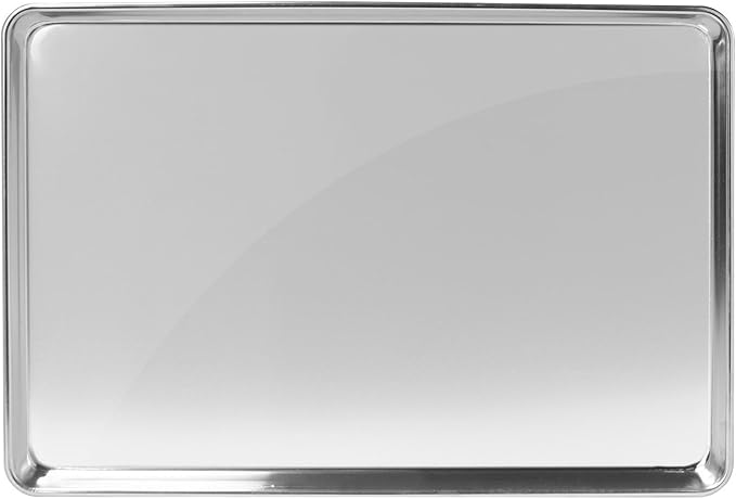 GRIDMANN 15" x 21" Commercial Grade Aluminum Cookie Sheet Baking Tray Pan Three Quarter Sheet - 12 Pans