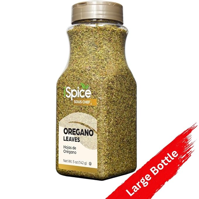 Herb Spice | Oregano Leaves | 5 oz | Bulk Size | Premium Herbs | Kosher