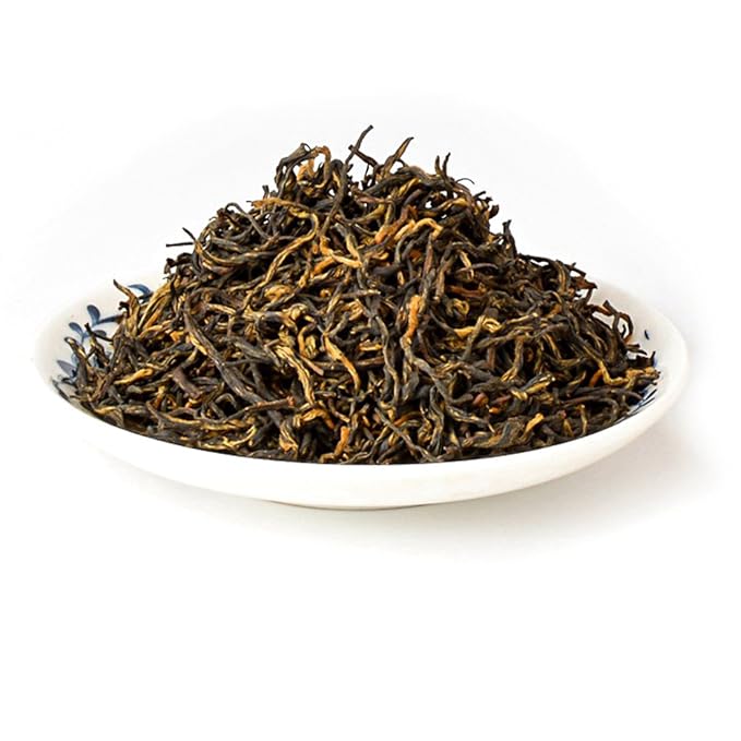 ChaWuWarmSun [B] JinJunMei Black Tea,8.8oz/250g,Chinese Loose Leaf Tea,WuYi Mountain,FuJian China