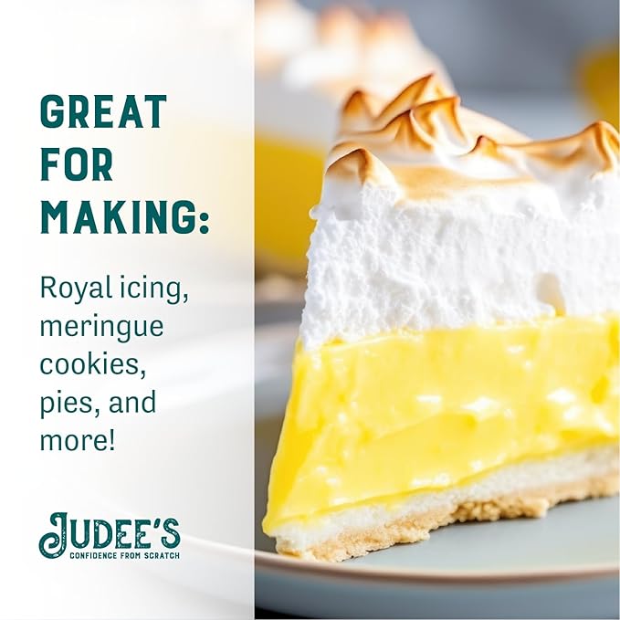 Judee???Complete Meringue Powder Mix 1.5 lb (24oz) - Great for Baking and Decorating - No Preservatives - Gluten-Free and Nut-Free - Make Meringue Cookies, Pies, Frosting, and Royal Icing