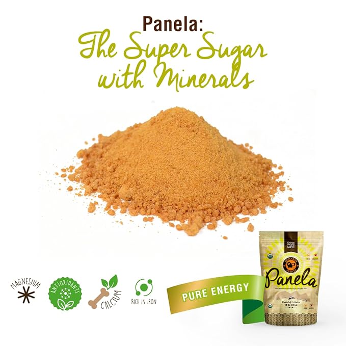 Panela - Unrefined Evaporated Sugar Cane, 1 pound (1 pound)