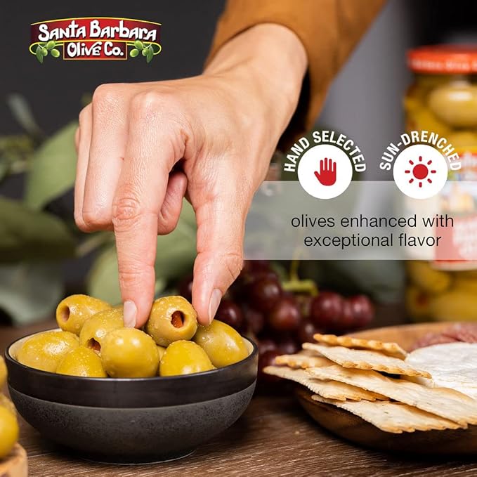 Santa Barbara 3pk Sun Dried Tomato Olives 5oz