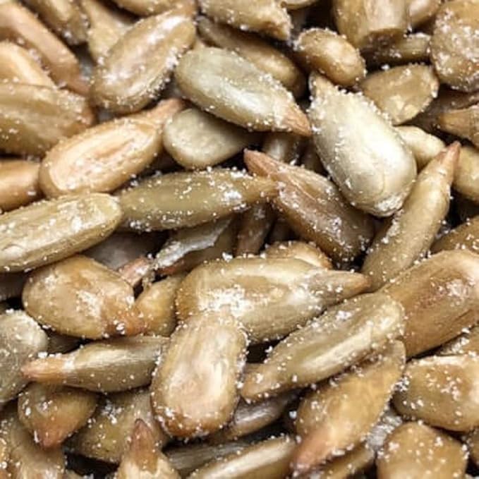 Dry Roasted Sunflower Seeds with Himalayan Salt (1 Lb.) - Roasted in Small Batches -Vegan & Keto Friendly - Packed with Vitamin E and Magnesium - Farm Fresh Nuts Brand