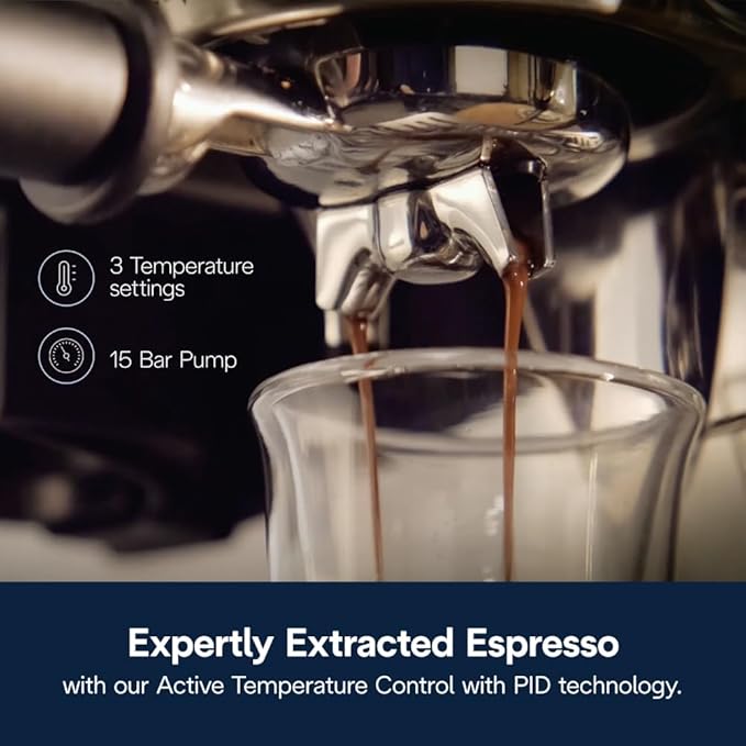 De'Longhi La Specialista Touch Espresso Machine with Grinder & Milk Frother ??Cold Brew & Iced Coffee Maker, Burr Grinder, 10 Drink Presets, Compact Bean to Cup, Award-Winning Italian Design