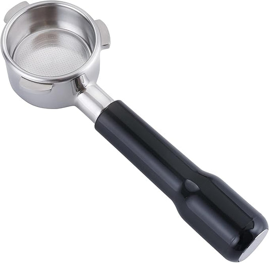 54mm Bottomless Portafilter Compatible with Breville Espresso Machine BES840XL-BES870XL-BES870BSXL-BES878BSS-BES880BSS Stainless Steel Portafilter with Filter Basket Handle-ABS Plastic