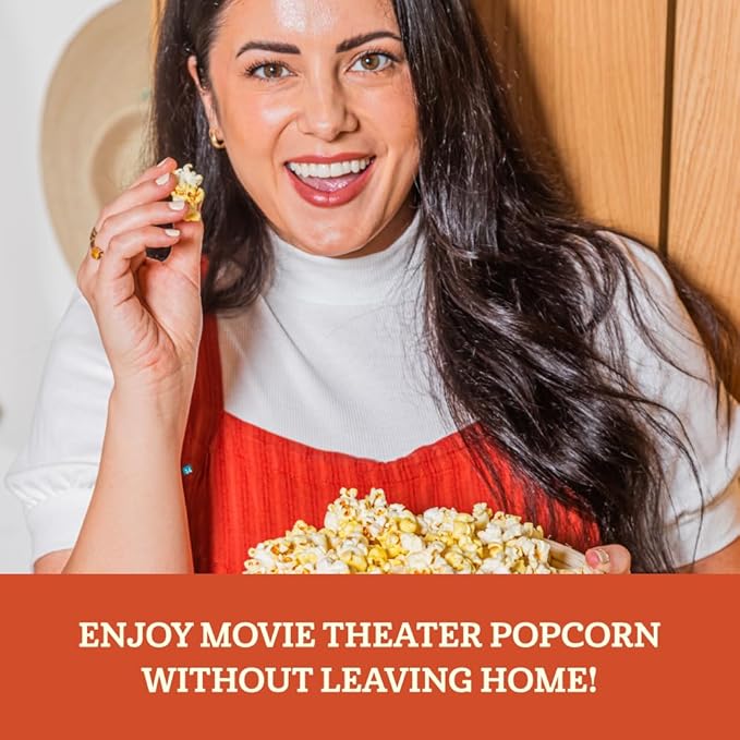 Franklin?셲 Gourmet Popcorn 28oz Tub Classic Popcorn Kernels for Popping - Made in USA, Non-GMO & All-Natural - Old Fashioned Unpopped Popcorn Kernels for Popcorn Machine